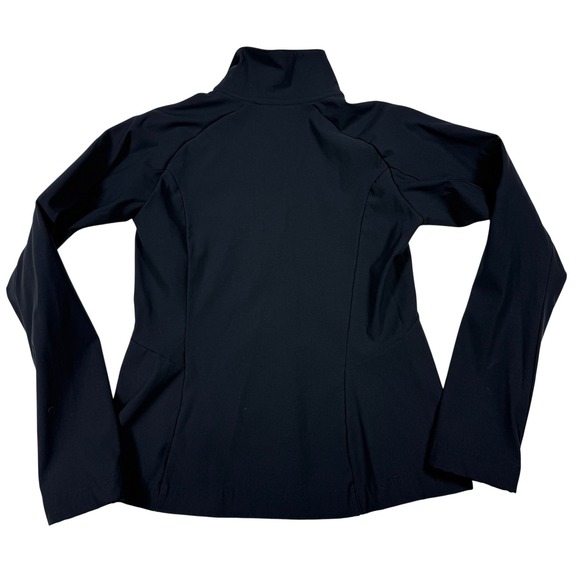Merrell Black Softshell Jacket Full Zip Outdoor Hiking Activewear Gorpcore Med - Picture 3 of 7